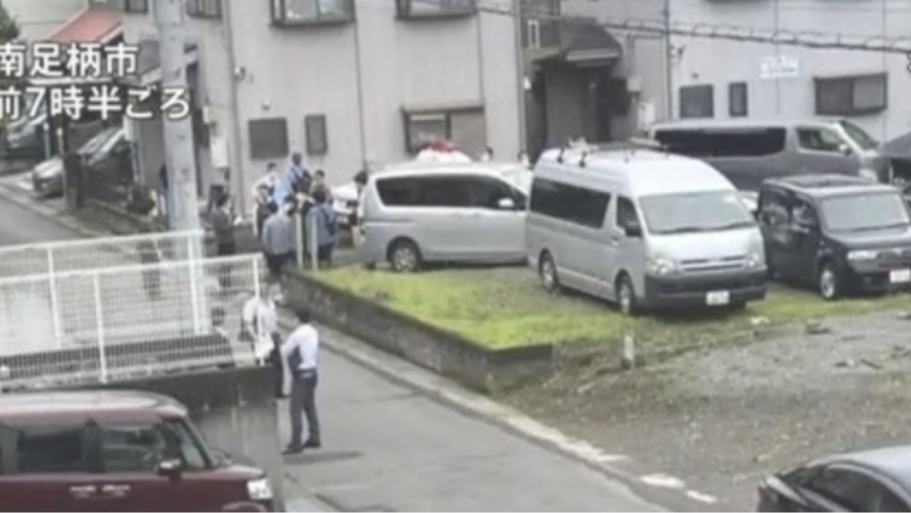 三瓶博幸容疑者の自宅付近1